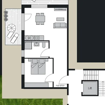 شقة Luxuswohnung Traumblick - Neubau 2023 *